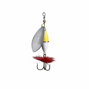 Myran Wipp Spinnare 10g Silver/Gul/Vit