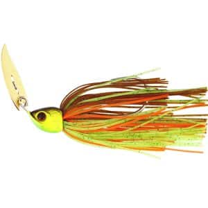 Westin Bladebite V2 Tungsten Bladed Jig 14g Sinking Brown Chartreuse