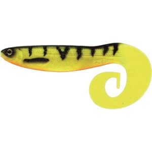 Westin CurlTeez Curltail 7cm 3,5g Fire Perch 3pcs
