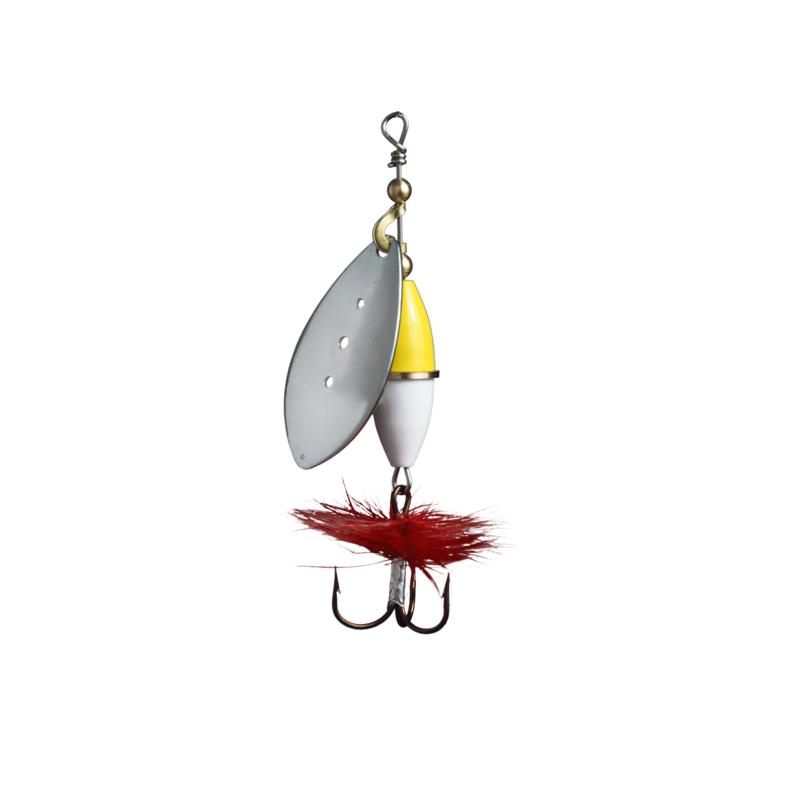 Myran Wipp Spinner 5g Silver/Gul/Vit