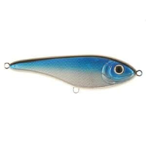 Strike Pro Buster Jerk II, Susp, 12cm, 37g - Blue Chrome