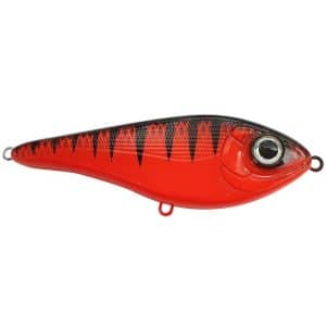 Strike Pro Buster Swim Bait, Slow Sink, 13cm, 65g - Red Devil