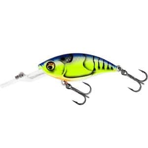 Westin BuzzBite Crankbait 4cm 4g Low Floating Chartreuse Blue Craw