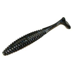 13 Fishing Pleasure Shad Swimbait, 11cm, 12g - Black & Tan - 6pcs