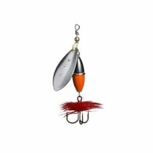 Myran Wipp Spinnare 10g Silver/Orange/Svart