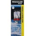 Wiggler Häckla Flasher Rig Silver Krokstorlek 3/0