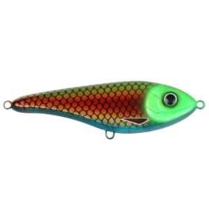Strike Pro Buster Jerk II, Susp, 12cm, 37g - Green Mean