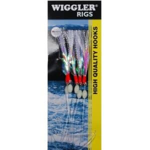 Wiggler Häckla Flasher-A-Boo Silver Krokstorlek 3/0