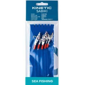 Kinetic Sabiki Flex Häckla #1/0 Silver Flex