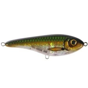 Strike Pro Buster Jerk, Sinking, 15cm, 75g - Emerald Herring