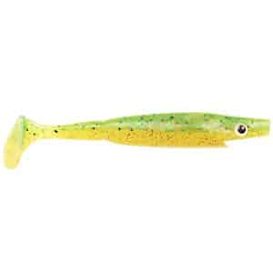 Piglet Shad, 10cm, 7g - Fire Perch - 6pcs
