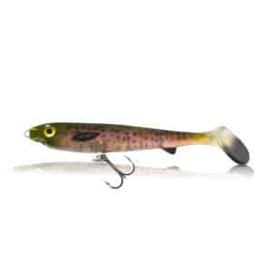 EJ Lures Flatnose Shad Jr Blood Moon With Stinger 15cm, 2-pack