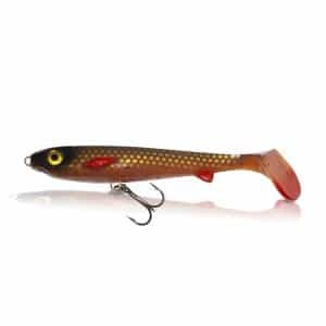 EJ Lures Flatnose Shad Jr Panic Organic With Stinger 15cm, 2-pack