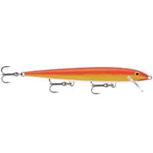 Rapala Original Floater 13cm - Gold Flourescent Red
