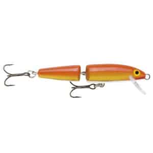 Rapala Jointed Floating 7cm - Gold Fluorescent Red