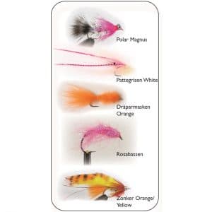 Hurricane Flies Sea Trout Winter & Spring 5-Pack