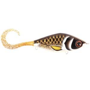 Strike Pro Guppie Jr, 11cm, 70g - Spotted Bullhead - Gold Glitter