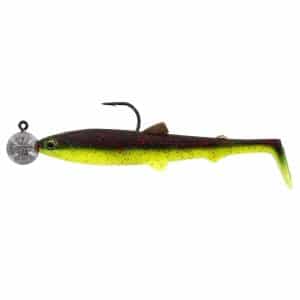 Westin Bullteez 9,5cm R 'N R 7g #4/0 Black/Chartreuse 1pcs