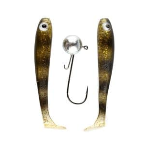 IFISH The Demon Shad 7cm, 2-pack including Jig Head - SPDR