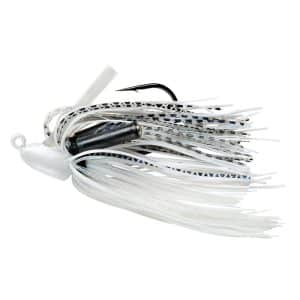 Booyah Boo Jig 7g - Pearl White Shad
