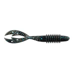 Big Bite Baits Kamikaze Swimon Black Blue Flake 9cm, 7-pack