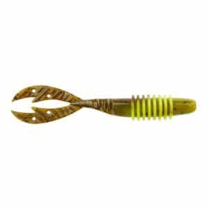 Big Bite Baits Kamikaze Swimon Green Pumpkin/Chartreuse Swirl 9cm, 7-pack