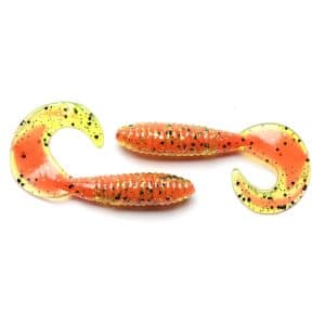 Big Bite Baits Fat Grub Tomato Core 8 cm, 10-pack