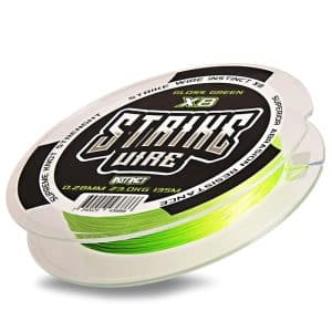 Strike Wire Instinct Braid X8, 0,13mm/ 8kg -135m, Gloss Green