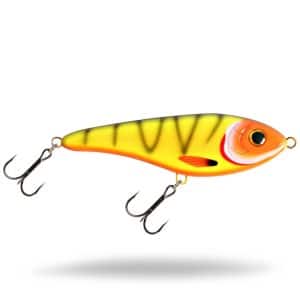 Strike Pro Buster Jerk II, Susp, 12cm, 37g - Neon Tiger Tetra