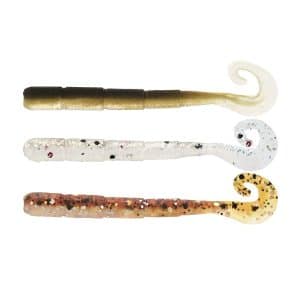 Westin Ned Worm Curltail 5cm 0,5g Floating Clear Water Mix 23 6pcs