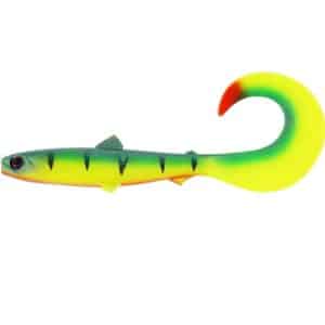 Westin Bullteez Curltail 8cm 3g Tiger Perch 3pcs