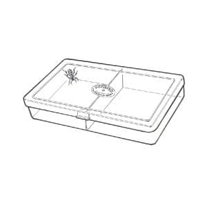 Myran Tackle Box 3000 - 16x9x2,7cm