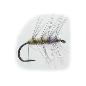 Hurricane Dry Fly B1451 - Superpuppan Dark Olive Size 14