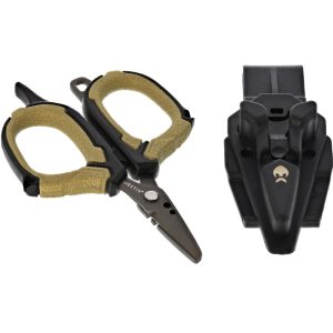 Westin Braid Scissors Incl. Sheath S 3.5"/8.9cm Black Sand