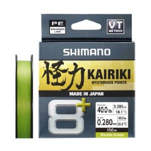 Shimano Line Kairiki 8+ 150m 0.28mm 30.4kg M Green