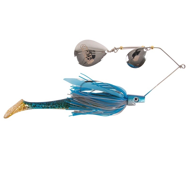 The Pig Chopper XL Spinnerbait, 50g - Blue Silver 1 The Pig Chopper XL Spinnerbait, 50g - Blue Silver