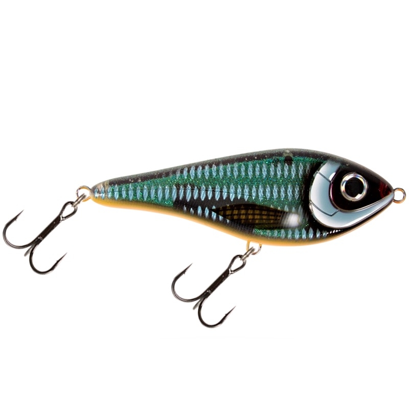Strike Pro Buster Swim JR, Slow Sink, 10,5cm, 40g - Cosmic Blue 1 Strike Pro Buster Swim JR, Slow Sink, 10,5cm, 40g - Cosmic Blue