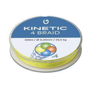 Kinetic 4 Braid 300m 0,30mm/26,5kg Multi Colour