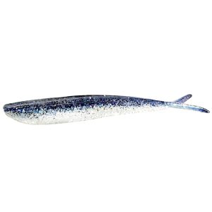 Lunker City Fin-S Fish Black Ice 17,8cm 4-pack
