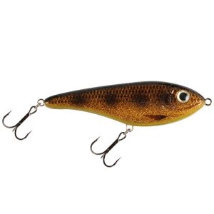 Strike Pro Buster Jerk, Shallow, 15cm, 66g - Spotted Bullhead