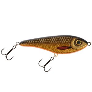 Strike Pro Buster Jerk, Shallow, 15cm, 66g - Golden Roach