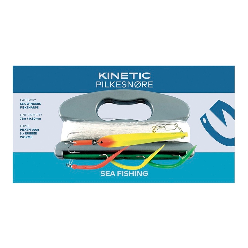 Kinetic Pilkesnøre 75m 0,80mm 200g 2 Kinetic Pilkesnøre 75m 0,80mm 200g