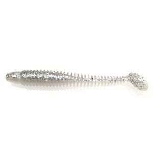 Lunker City Swimmin' Ribster Ice Shad 10,2cm 9-pack