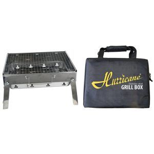 Hurricane Grill Box Stainless Steel 39x30x8cm
