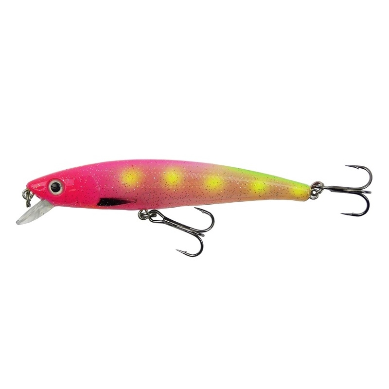 Hurricane Grimner Wobbler 9cm, 8,2g - Rosa Pantern 1 Hurricane Grimner Wobbler 9cm, 8,2g - Rosa Pantern
