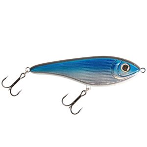 Strike Pro Buster Jerk, Shallow, 15cm, 66g - Blue Chrome
