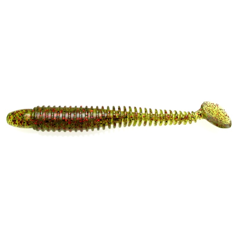 Lunker City Swimmin' Ribster Watermelon Redflake 10,2cm 9-pack 1 Lunker City Swimmin' Ribster Watermelon Redflake 10,2cm 9-pack
