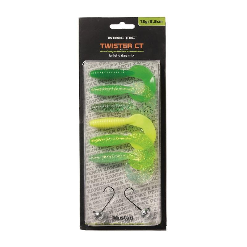 Kinetic Twister CT 15g/8,5cm Bright Day Mix