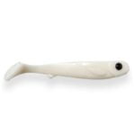 EJ Lures Flatnose Mini Solid White 9cm, 7gr, 10-pack