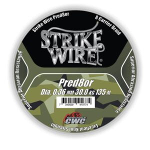 Strike Wire Pred8or X8, 0,28mm/20kg - 135m, Camo
